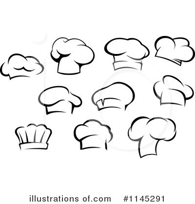 Royalty-Free (RF) Chef Hat Clipart Illustration by Vector Tradition SM - Stock Sample #1145291
