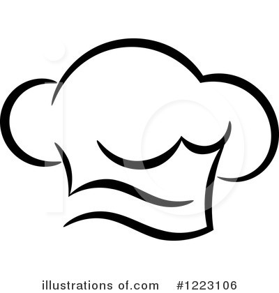 Royalty-Free (RF) Chef Hat Clipart Illustration by Vector Tradition SM - Stock Sample #1223106