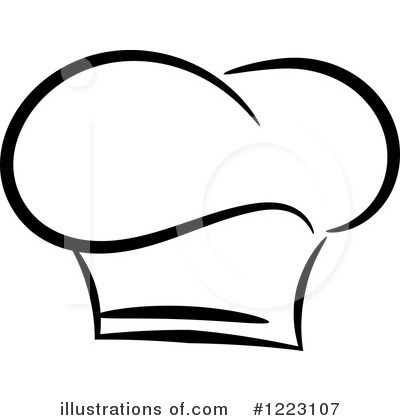 Royalty-Free (RF) Chef Hat Clipart Illustration by Vector Tradition SM - Stock Sample #1223107