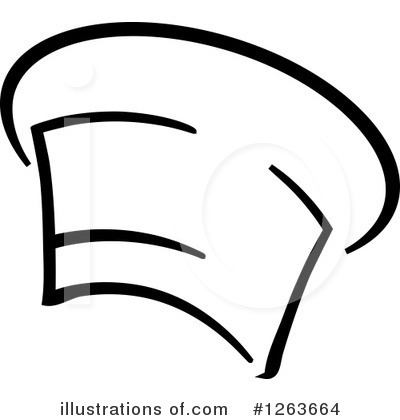 Royalty-Free (RF) Chef Hat Clipart Illustration by Vector Tradition SM - Stock Sample #1263664
