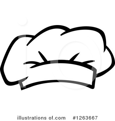 Royalty-Free (RF) Chef Hat Clipart Illustration by Vector Tradition SM - Stock Sample #1263667