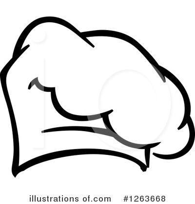 Royalty-Free (RF) Chef Hat Clipart Illustration by Vector Tradition SM - Stock Sample #1263668