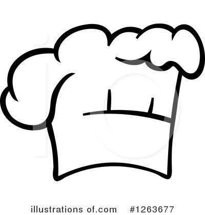 Royalty-Free (RF) Chef Hat Clipart Illustration by Vector Tradition SM - Stock Sample #1263677