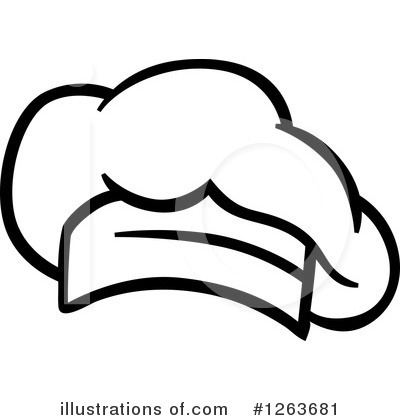 Toque Hats Clipart #1263681 by Vector Tradition SM