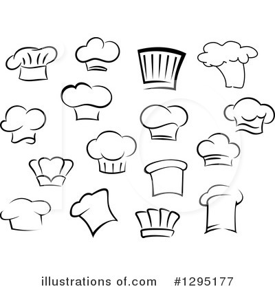 Royalty-Free (RF) Chef Hat Clipart Illustration by Vector Tradition SM - Stock Sample #1295177