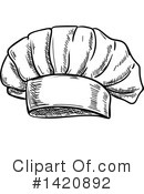 Chef Hat Clipart #1420892 by Vector Tradition SM