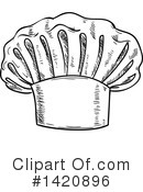 Chef Hat Clipart #1420896 by Vector Tradition SM
