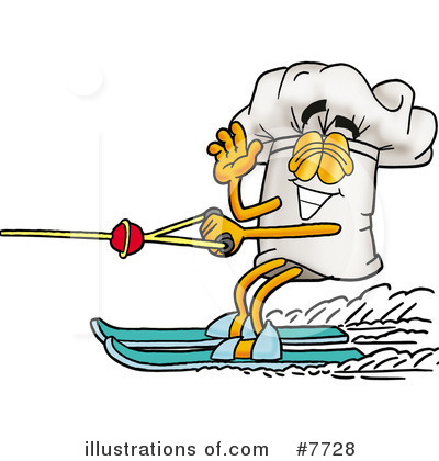 Royalty-Free (RF) Chef Hat Clipart Illustration by Mascot Junction - Stock Sample #7728