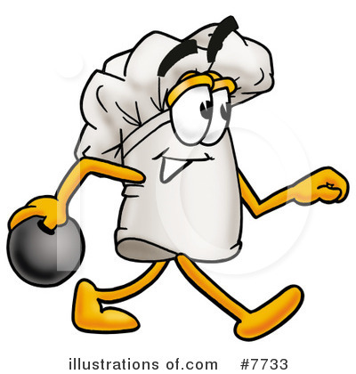 Royalty-Free (RF) Chef Hat Clipart Illustration by Mascot Junction - Stock Sample #7733