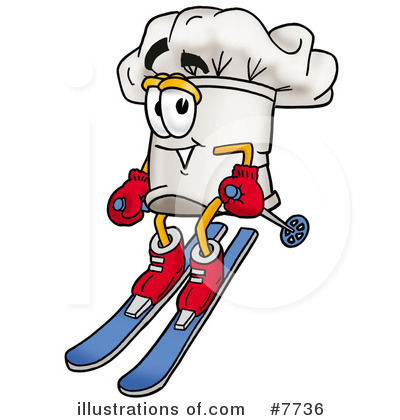 Royalty-Free (RF) Chef Hat Clipart Illustration by Mascot Junction - Stock Sample #7736