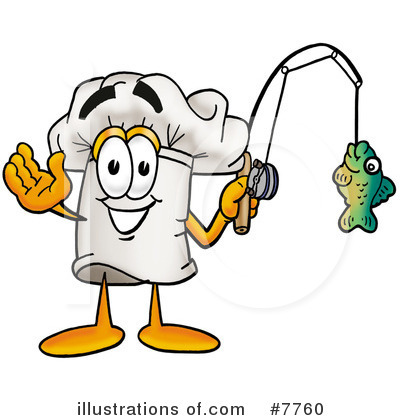Royalty-Free (RF) Chef Hat Clipart Illustration by Mascot Junction - Stock Sample #7760