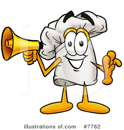 Royalty-Free (RF) Chef Hat Clipart Illustration by Mascot Junction - Stock Sample #7762