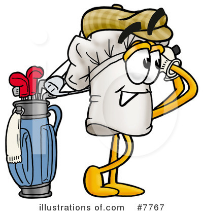 Royalty-Free (RF) Chef Hat Clipart Illustration by Mascot Junction - Stock Sample #7767