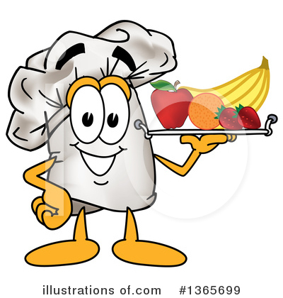 Royalty-Free (RF) Chef Hat Mascot Clipart Illustration by Mascot Junction - Stock Sample #1365699