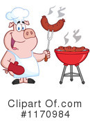 Chef Pig Clipart #1170984 by Hit Toon