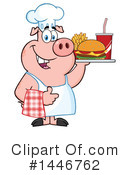 Chef Pig Clipart #1446762 by Hit Toon