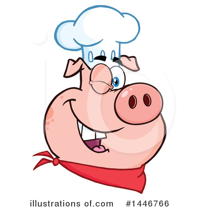 Chef Hat Clipart #1446766 by Hit Toon