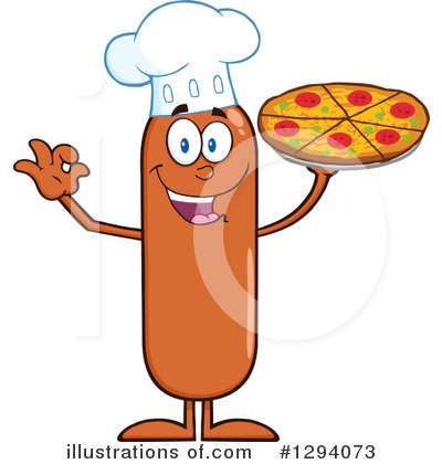 Pizza Clipart #1294073 by Hit Toon