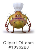 Chef Virus Clipart #1096220 by Julos