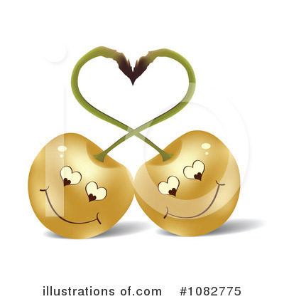 Royalty-Free (RF) Cherries Clipart Illustration by Andrei Marincas - Stock Sample #1082775