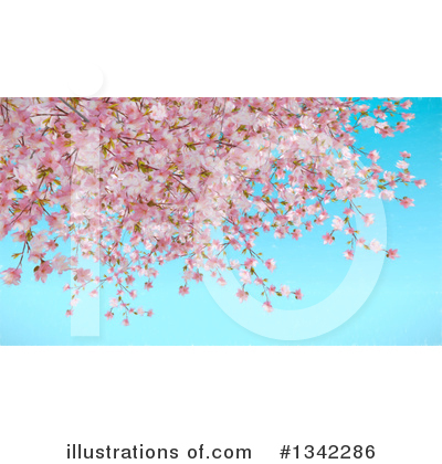 Blossoms Clipart #1342286 by KJ Pargeter