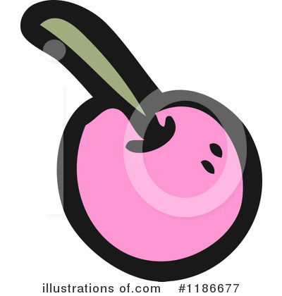 Royalty-Free (RF) Cherry Clipart Illustration by lineartestpilot - Stock Sample #1186677