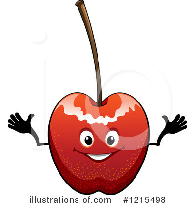 Royalty-Free (RF) Cherry Clipart Illustration by Vector Tradition SM - Stock Sample #1215498