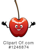 Cherry Clipart #1246874 by Vector Tradition SM