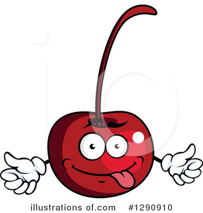 Royalty-Free (RF) Cherry Clipart Illustration by Vector Tradition SM - Stock Sample #1290910