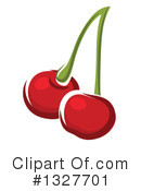 Cherry Clipart #1327701 by Vector Tradition SM
