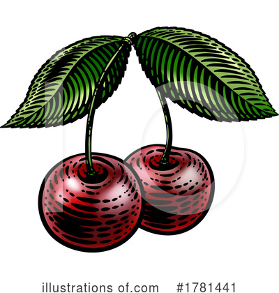 Cherry Clipart #1781441 by AtStockIllustration