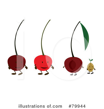 Royalty-Free (RF) Cherry Clipart Illustration by Randomway - Stock Sample #79944