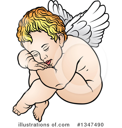 Royalty-Free (RF) Cherub Clipart Illustration by dero - Stock Sample #1347490