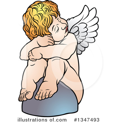 Royalty-Free (RF) Cherub Clipart Illustration by dero - Stock Sample #1347493