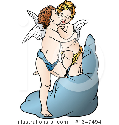 Royalty-Free (RF) Cherub Clipart Illustration by dero - Stock Sample #1347494