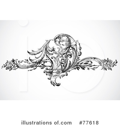 Royalty-Free (RF) Cherub Clipart Illustration by BestVector - Stock Sample #77618