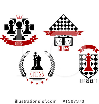 Royalty-Free (RF) Chess Clipart Illustration by Vector Tradition SM - Stock Sample #1307370