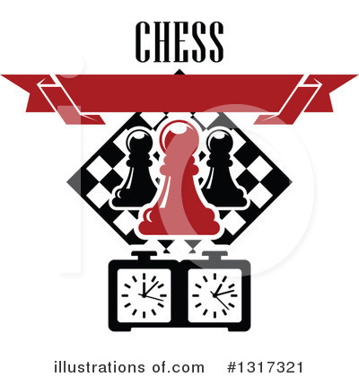 Royalty-Free (RF) Chess Clipart Illustration by Vector Tradition SM - Stock Sample #1317321