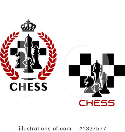 Royalty-Free (RF) Chess Clipart Illustration by Vector Tradition SM - Stock Sample #1327577