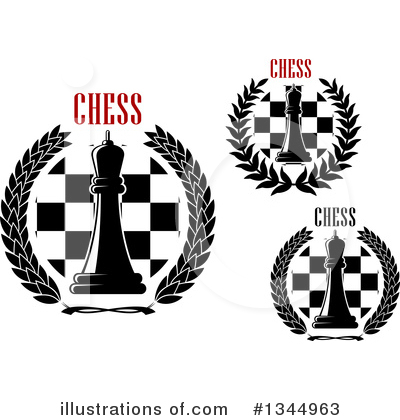 Royalty-Free (RF) Chess Clipart Illustration by Vector Tradition SM - Stock Sample #1344963