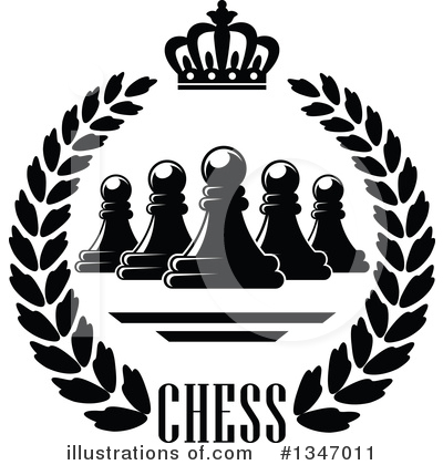 Royalty-Free (RF) Chess Clipart Illustration by Vector Tradition SM - Stock Sample #1347011