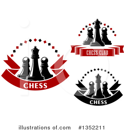 Royalty-Free (RF) Chess Clipart Illustration by Vector Tradition SM - Stock Sample #1352211