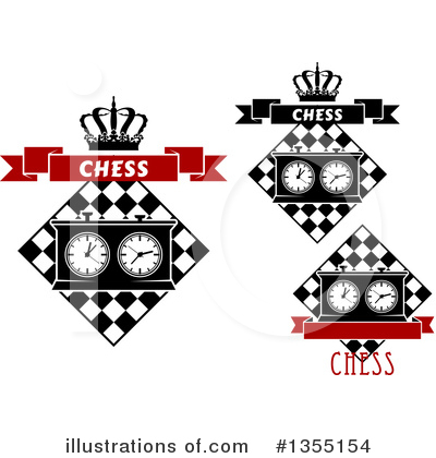 Royalty-Free (RF) Chess Clipart Illustration by Vector Tradition SM - Stock Sample #1355154