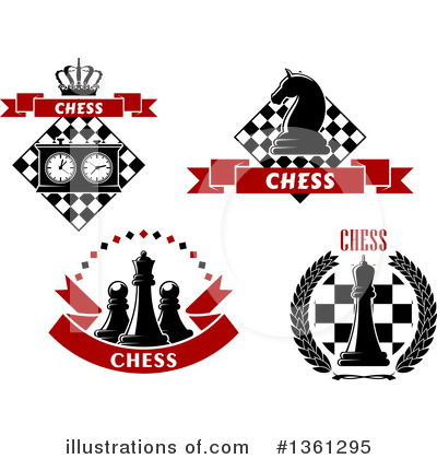 Royalty-Free (RF) Chess Clipart Illustration by Vector Tradition SM - Stock Sample #1361295