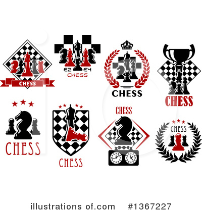 Royalty-Free (RF) Chess Clipart Illustration by Vector Tradition SM - Stock Sample #1367227