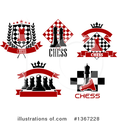 Royalty-Free (RF) Chess Clipart Illustration by Vector Tradition SM - Stock Sample #1367228