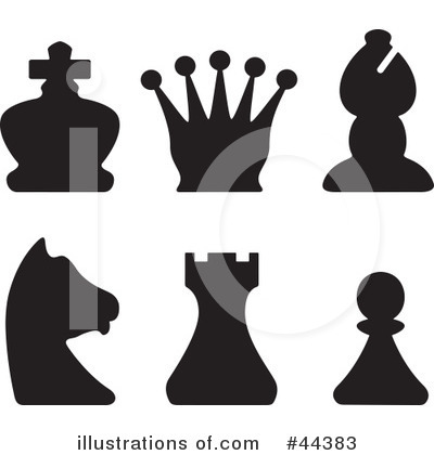 Royalty-Free (RF) Chess Clipart Illustration by Frisko - Stock Sample #44383
