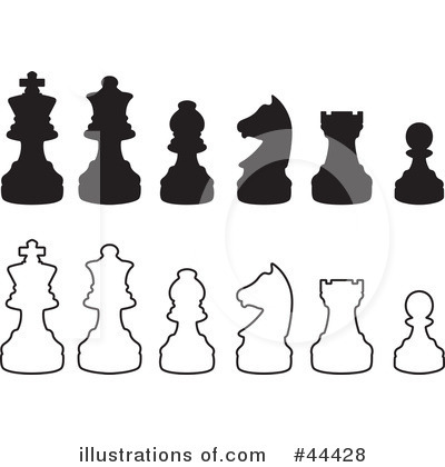 Royalty-Free (RF) Chess Clipart Illustration by Frisko - Stock Sample #44428