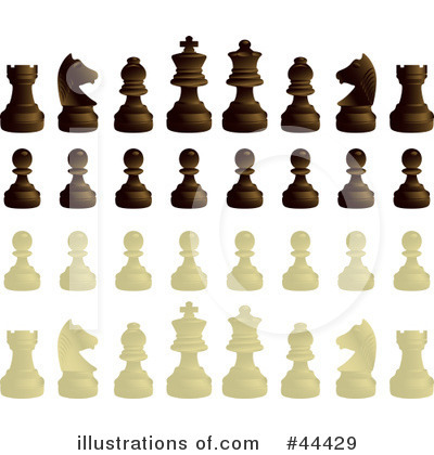 Royalty-Free (RF) Chess Clipart Illustration by Frisko - Stock Sample #44429
