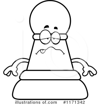 Royalty-Free (RF) Chess Piece Clipart Illustration by Cory Thoman - Stock Sample #1171342